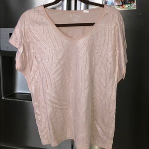 Pink Chico’s shirt